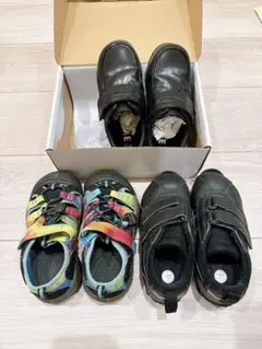 KEEN カラフルサンダル、アシックススニーカー、イフミーフォーマルシューズ