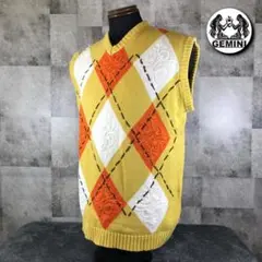 GoodDesign♪ PELLE PELLE ペレペレ ニットベスト イエロー