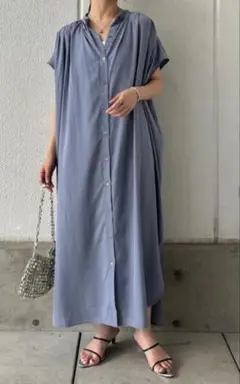 美品　コラージュ　ガリャルダガランテ　ロングワンピース　フレンチスリーブ
