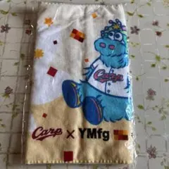 Carp × もみじ銀行 フェイスタオル いっしょにV