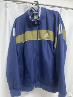adidas ネイビー/オリーブ ジャケット M