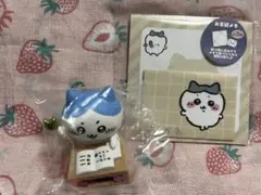 ちいかわ いっしょにがんばろ！ダンボールウォッチ2 ハチワレ お手紙メモ