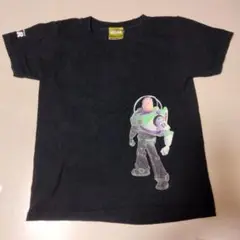 トイストーリー　バズ　蓄光Tシャツ　ピクサーのひみつ展　130