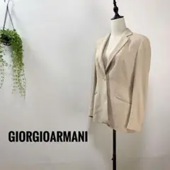 A344 GIORGIO ARMANI ジャケット テーラード 無地 ウール 冬
