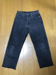 90s カナダ製Levis 550 W32L34 カットオフ ショップオリジナル