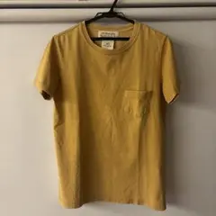 REMI RELIEF ポケットTシャツ　イエロー