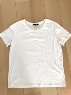 UNTITLED ホワイト 半袖 Tシャツ 美品 3L ワールド