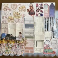 コラージュ素材　まとめ売り　おすそ分け
