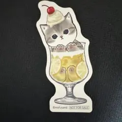 mofusand クリームソーダ ステッカー