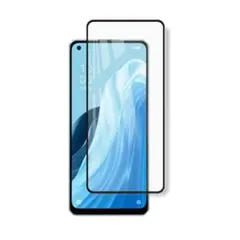 OPPO A54 5G OPG02 6.5 枠黒 ガラス保護フィルム KC50