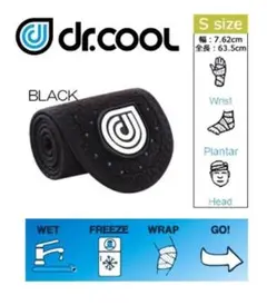 アイシング機能 サポーター ドクタークール Dr.COOL 黒 S 新品