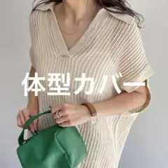 スカシ編みスキッパーベスト