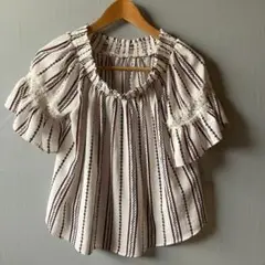 可愛く大人びたブラウス【レトロファッション】レディース、婦人服、CHiPCLiP