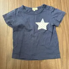 HUSHUSH ネイビー Tシャツ 90