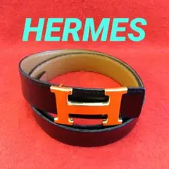 LN18 エルメス コンスタンス Hベルト メンズ ○J刻印 95サイズ