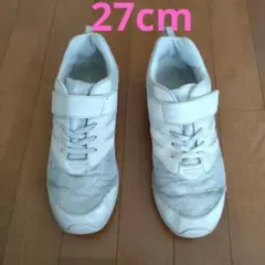 瞬足 27cm 2E ホワイト