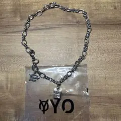 『OY/オーワイ』 CUBE LOGO NECKLACE/キューブロゴネックレス