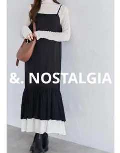 &. NOSTALGIA キャミワンピース