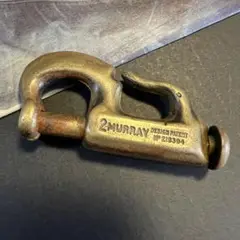 ピストン式 ニュージーランド スナップ ヨット金具 アンティーク キーホルダー