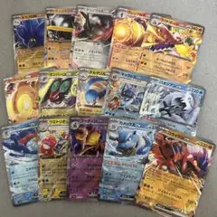 未使用　自宅保管　ポケモンカード　ex rr まとめ売り15枚セット