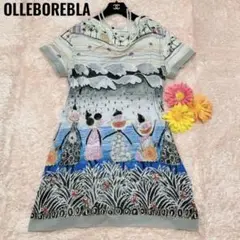 【美品】OLLEBOREBLA アルベロベロ チュニック ぶたさん