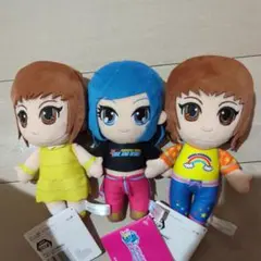 オシャレ魔女　ラブandベリー　ぬいぐるみ　３つセット　マスコットキャラクター