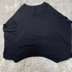 【JEANASIS】ジーナシス 半袖バルーンTシャツ　カジュアル　F ブラック