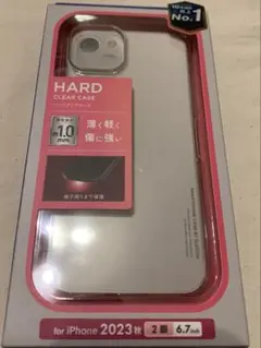 新品　ELECOM ハードクリアケース for iPhone 15 6.7インチ