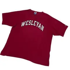 チャンピオン 90s 半袖Tシャツ XL レッド ウィズリアン 片面プリント