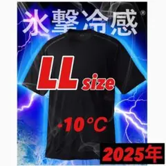 【LL 黒 半袖 Tシャツ】ワークマン 氷撃冷感 (R)-10℃ 新品未使用