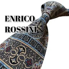 ★ENRICO ROSSINI★　エンリコロッシーニ　総柄　イタリア製