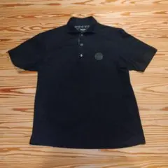 メンズビギ MEN'S BIGI ポロシャツ 黒 Lサイズ