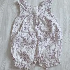 80サイズ　ロンパース　女の子