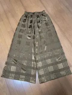 ビアズリーシャドーチェックパンツ