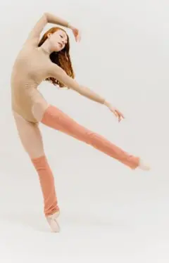 レッグウォーマー　ルビウェア　MALINA ショート丈　 ピンク
