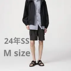 UNIQLO U パラシュートカーゴショーツ　ブラック　Mサイズ