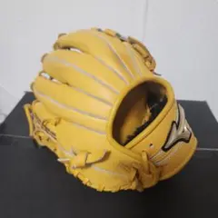 Mizuno Global Elite ソフトボールグローブ イエロー
