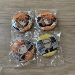 ハイキュー！！　メモリアル缶バッジ3　日向翔陽A B 月島