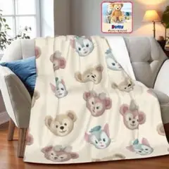 【新品】ダッフィー ＆ フレンズ ブランケット 100×150 ディズニー