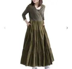 ボーダーズアットバルコニー BALLERINA MAXI DRESS