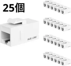 ⭐️iwillink RJ45 Cat6 キーストーンカプラー 25個パック