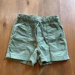 オリーブグリーン ショートパンツ 12-18ヶ月