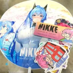 C106 コミケ NIKKE 特製うちわ ステッカー