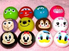【ディズニー スーパーボール 12個セット】ミッキーマウス ミニーマウス 可愛い