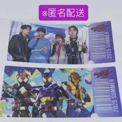 TTFC会員限定特典　チケット風オリジナルクリアカード　ガウセット
