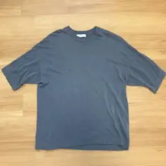 UNITED ARROWS ブルー　青　Tシャツ　サマーニット Lサイズ