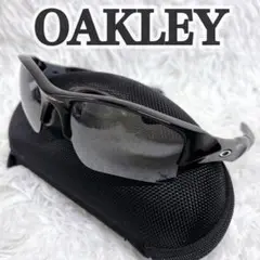 【美品】 Oakley オークリー フラックジャケット サングラス グレー