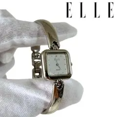 【美品】ELLE(エル) レディース腕時計 シルバー