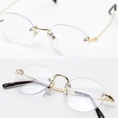 リムレス ファッショングラス
