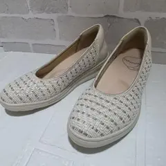 【fitfit】未使用品 バレエシューズ 撥水 コンフォート スリッポン